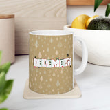 December | Graphic Coffee Mugs | Ceramic Mug, (11oz, 15oz)