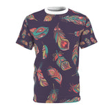 Feather Pattern | Custom - Shirts | Unisex Soft Style T-Shirt