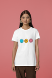 Be Happy Feel Happy| Graphic T Shirt | Unisex Softstyle T-Shirt