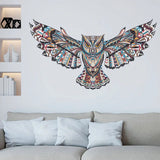 Colorful Owl Wall Stickers