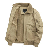 Men's Wool Collar Jacket