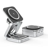 3 In 1 Foldable Charger Stand For iPhone