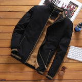 Autumn Winter Zipper Jacket